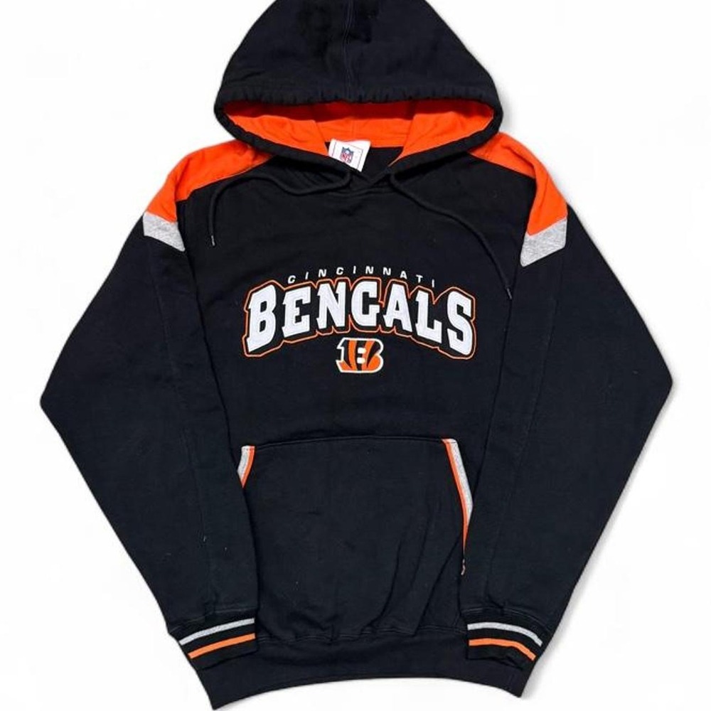 Cincinnati Bengals Vintage NFL Men's Hoodie Sweatshirt  Sz Large